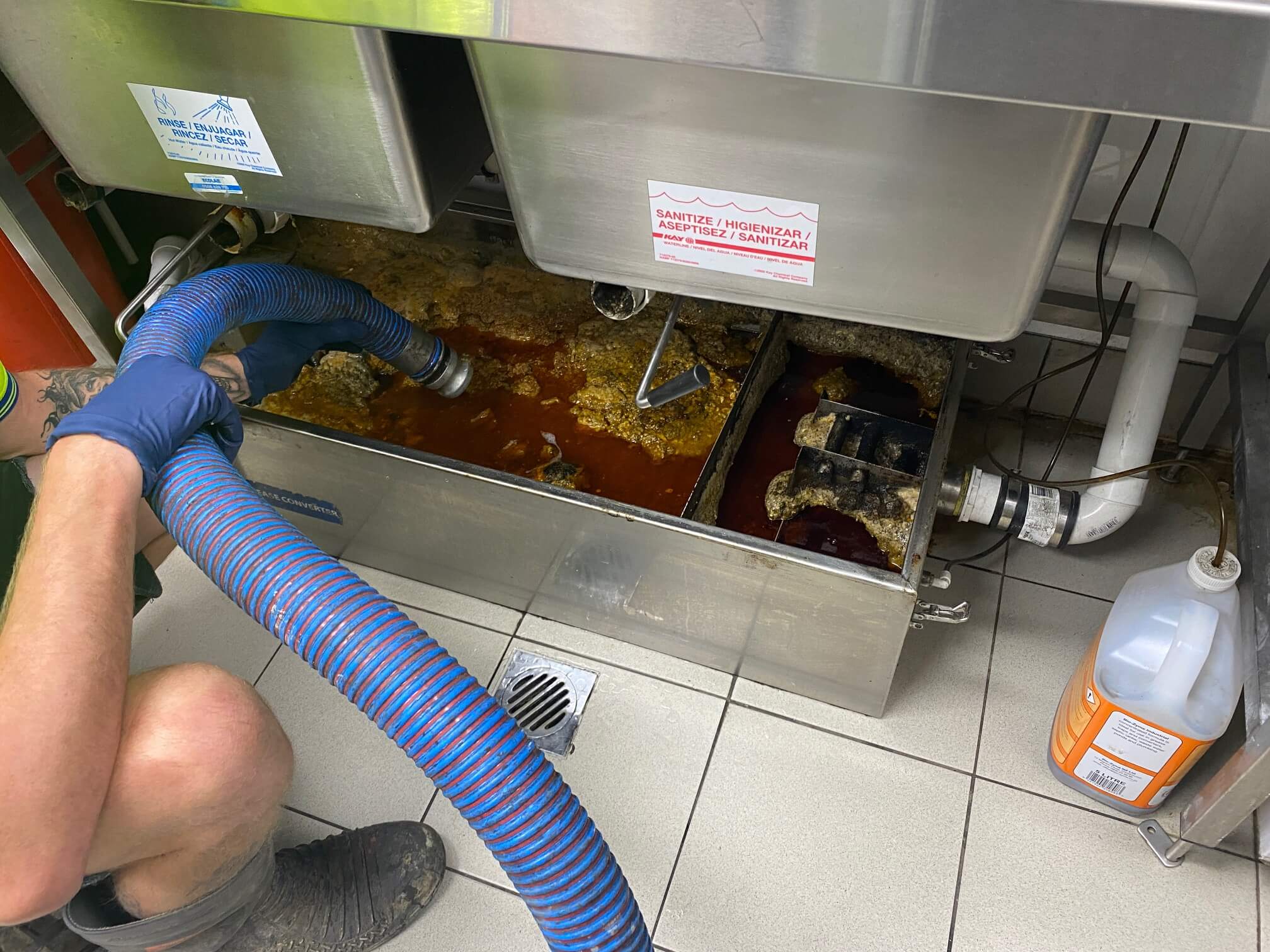 Grease Trap Cleaning in Mesquite